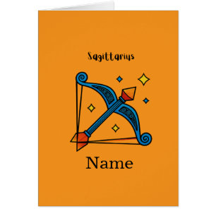 Retro Pop Art Sagittarius Zodiac Sign Gift
