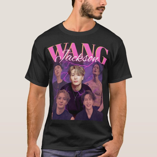 Retro Pop Jackson Wang | Vintage Boot T-Shirt (Front)