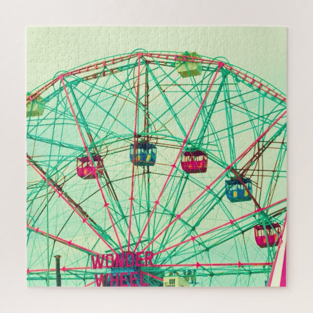 Retro Pop Summer Carnival Jigsaw Puzzle (Vertical)
