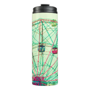 Retro Pop Summer Carnival Thermal Tumbler