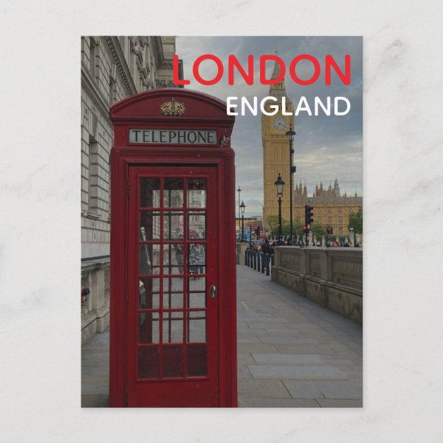 retro postcards travel - text personalised (Front)