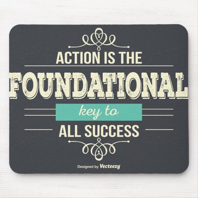 Retro Poster    Mouse Pad (Front)