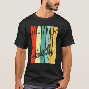 Retro Praying Mantis Insects Bugs Love Praying Man T-Shirt