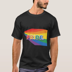 Retro Pride Rainbow T-Shirt – LGBTQ+ Equality Grap