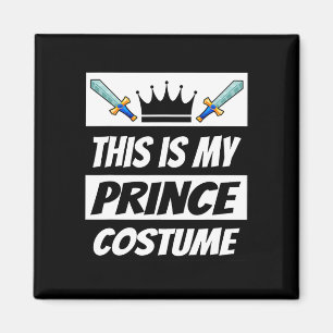 Retro Prince Costume Fun Halloween Costume Men Kid Magnet