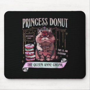 Retro Princess Donut Dungeon Crawler Carl Book Lov Mouse Pad