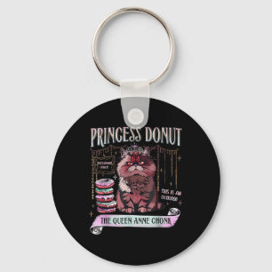 Retro Princess Doughnut Dungeon Crawler Carl Book  Key Ring