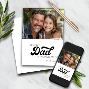 Retro Print Dad - Father's Day Card