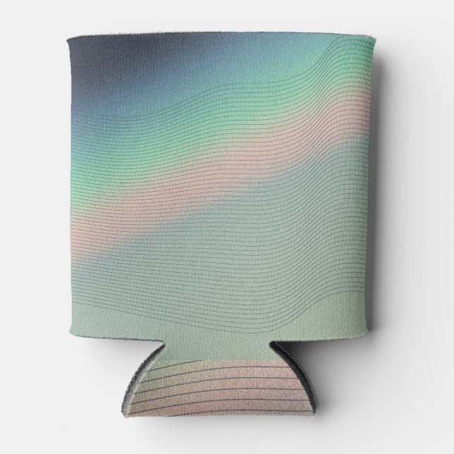 Retro Prism Light: Digital Nostalgia Can Cooler (Front)