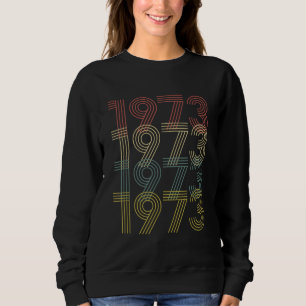 Retro Pro Roe 1973 Pro Choice Feminist Women's Rig Sweatshirt
