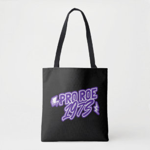 Retro Pro Roe 1973   womens rights roe v wade  Tote Bag