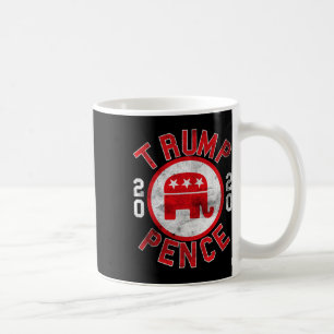 Retro Pro-trump Pence Republican Elephant Make Lib Coffee Mug