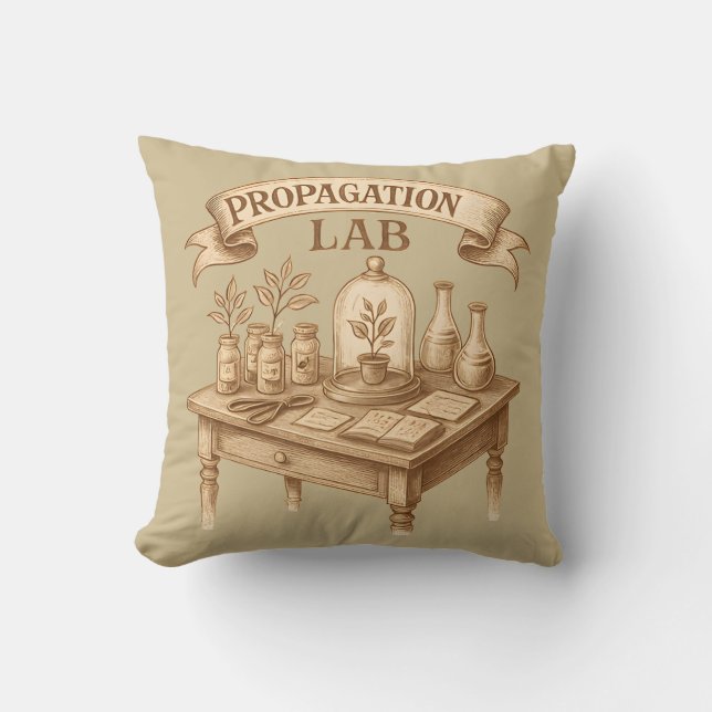 Retro Propagation Lab Cushion (Front)