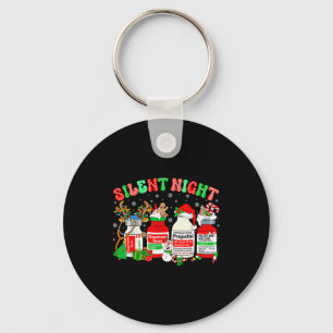 Retro Propofol Silent Night Er Ed Rn Icu Nurses Ch Key Ring