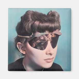 Retro Protection Glasses Magnet