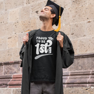 Retro Proud to be First Gen Graduate T-Shirt