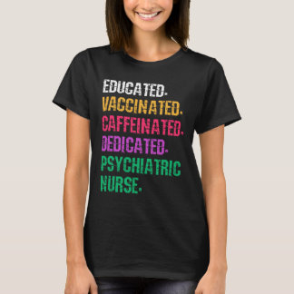 Retro Psych Nurse Psychiatric Nursing Mental Healt T-Shirt