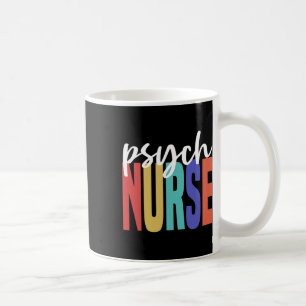Retro Psych Nurse Psychiatric Nursing Psychology H Coffee Mug