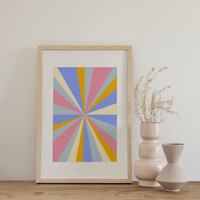 Retro psychedelic Groovy Colourful poster (Creator Uploaded)