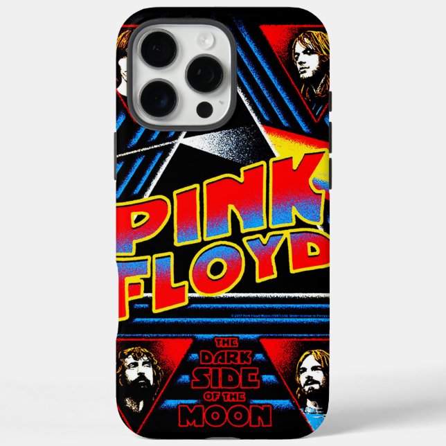 Retro Psychedelic Rock Inspired Abstract Guitar Ph Case-Mate iPhone Case (Back)