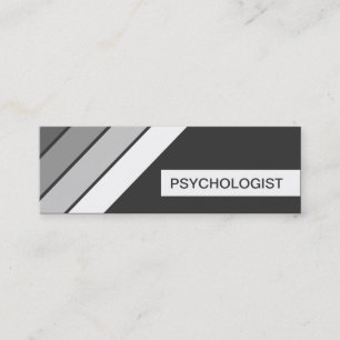 retro PSYCHOLOGIST Mini Business Card