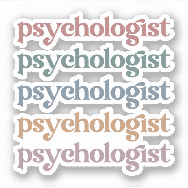 Retro Psychologist Psychology Student Graduation (Front)