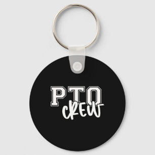 Retro Pto Crew Parent Teacher Organisation Ck To S Key Ring
