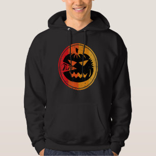 Retro Pumpkin Pie Math Teacher Costume Cool Hallow Hoodie