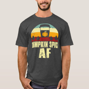 Retro Pumpkin Spice AF T-Shirt