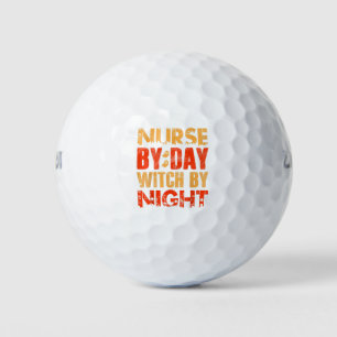 Retro Pumpkin Vintage Halloween Costume Gift Golf Balls