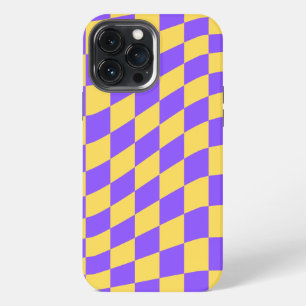 Retro Purple & Yellow  iPhone 13 Pro Max Case