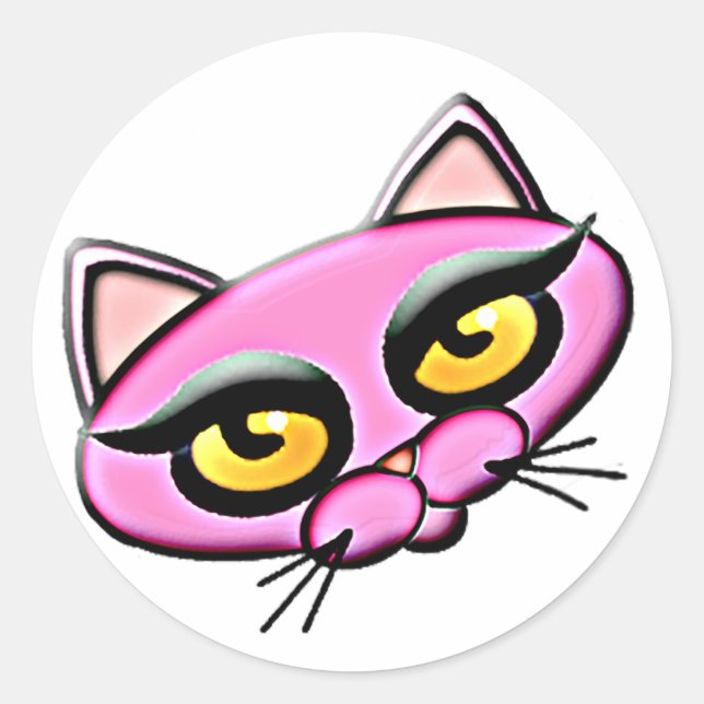 Retro Qat Sticker (Front)