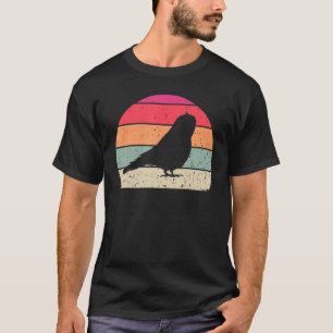 Retro Quail Vintage Quail Silhouette Bird  80s 90s T-Shirt