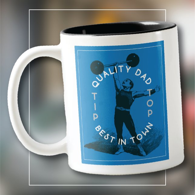 Retro Quality Dad Mug (Creator Uploaded)