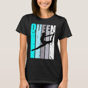 Retro Queen Dance Champion Birthday Grandaughter T-Shirt
