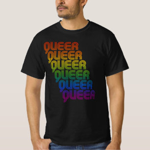 Retro Queer Pattern T-Shirt