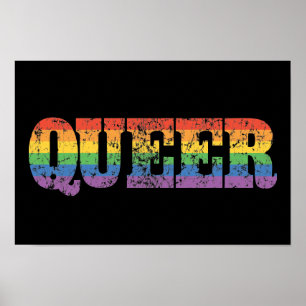 Retro Queer Poster
