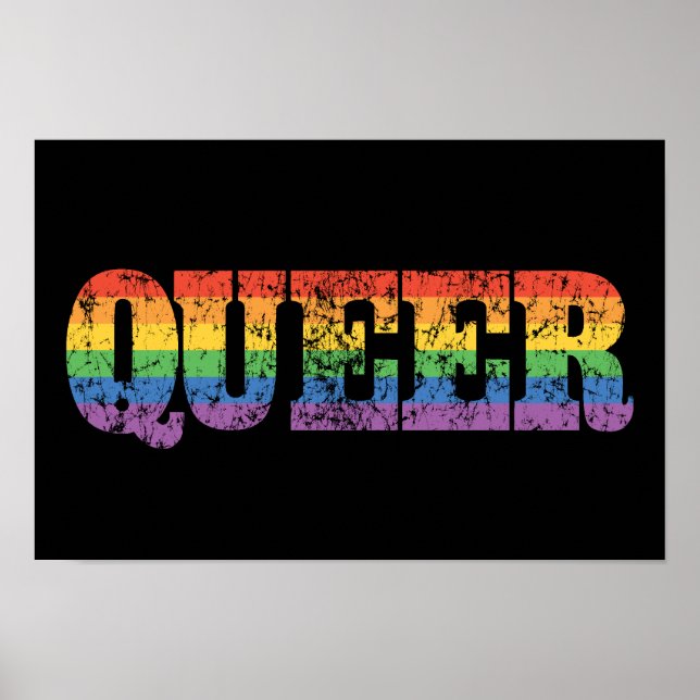 Retro Queer Poster (Front)