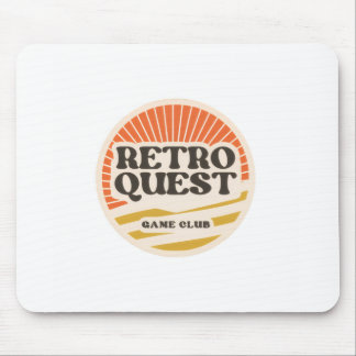 Retro Quest Vintage Gaming Mouse Pad