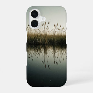 Retro Quiet Marsh iPhone 16 Case