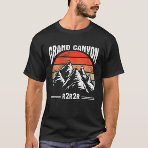 Retro R2R Rim2Rim Grand Canyon National Park Vinta T-Shirt