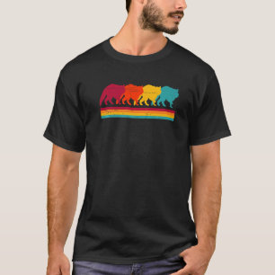 Retro Racoon Raccoons T-Shirt