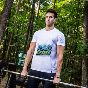 Retro Rad Dad - Electric Cool Father’s Day Gift T-Shirt