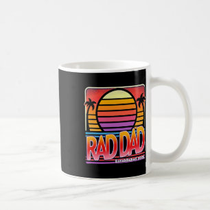 Retro Rad Dad Fathers Day Vintage Vibes Cool Love Coffee Mug