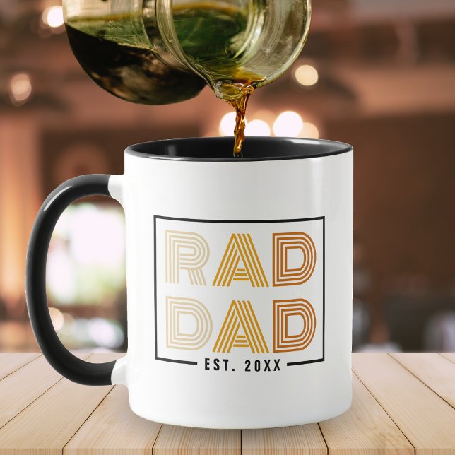 Retro Rad Dad Mug (Retro Rad Dad Mug)