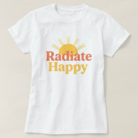 Retro Radiate Happy Sunshine Typography