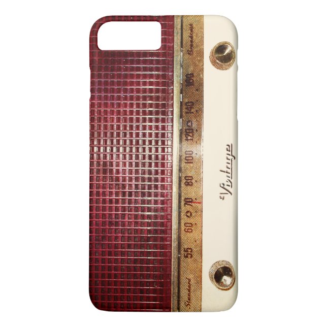 Retro radio Case-Mate iPhone case (Back)