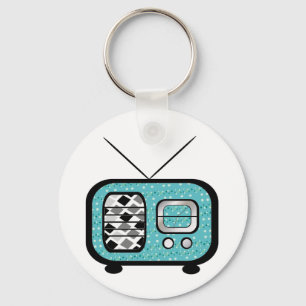 Retro Radio Key Ring