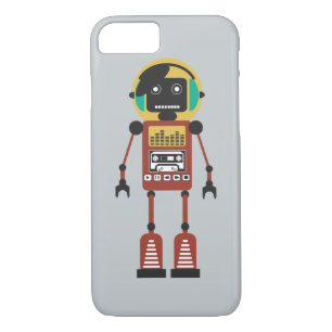 Retro Radio Robot iPhone 8/7 Case