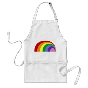 Retro Rainbow Apron